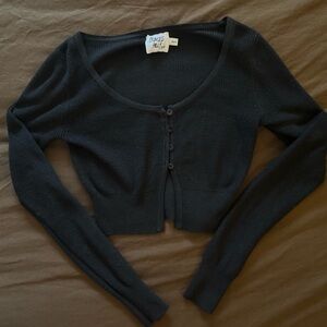 Princess Polly Black Long Sleeve Top